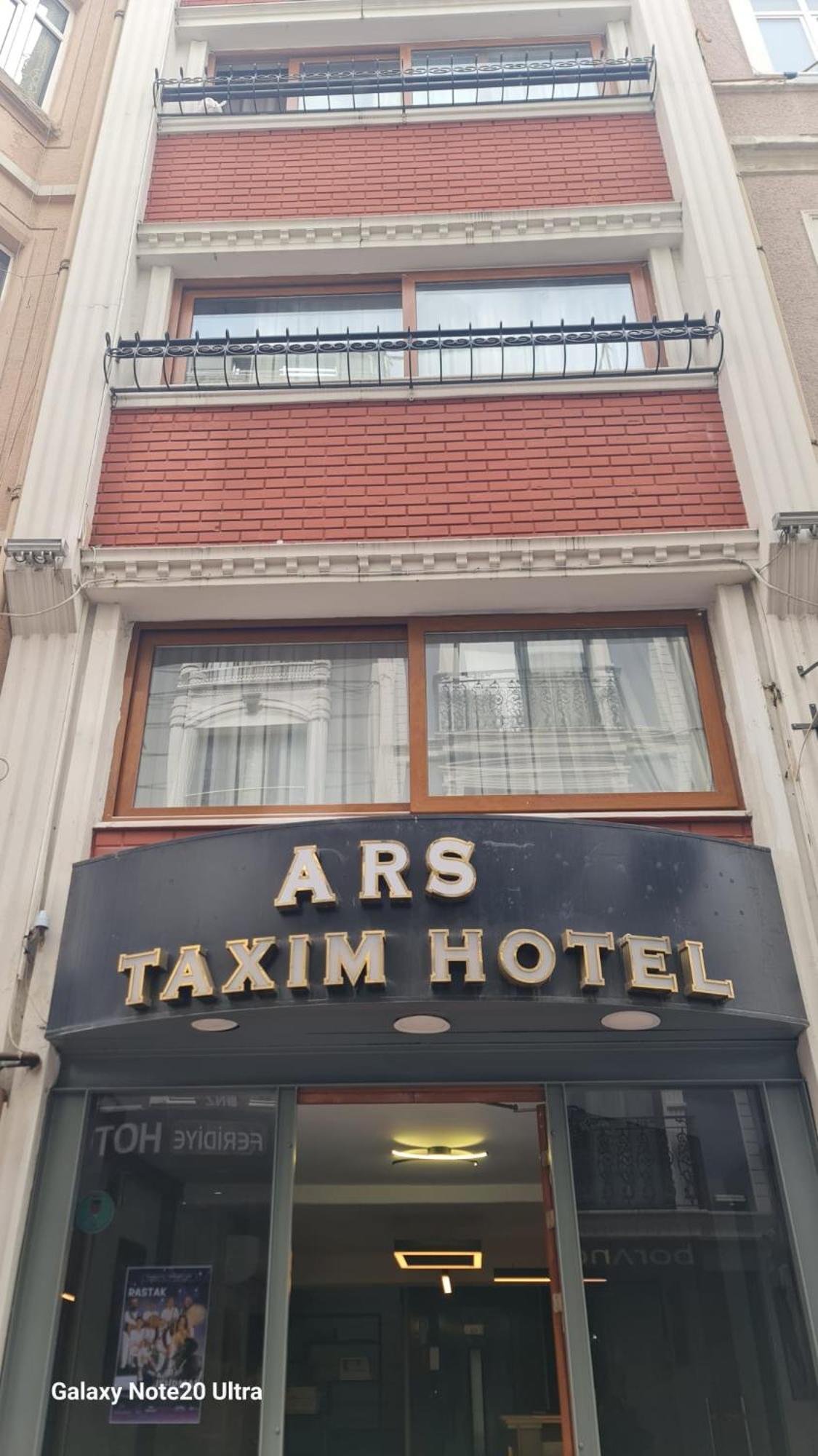 Ars Taxim Hotel Istanbul Exterior photo